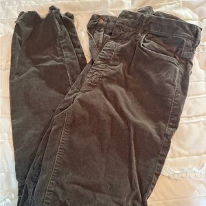 Mother High Waisted Looker Ankle Chew Jeans